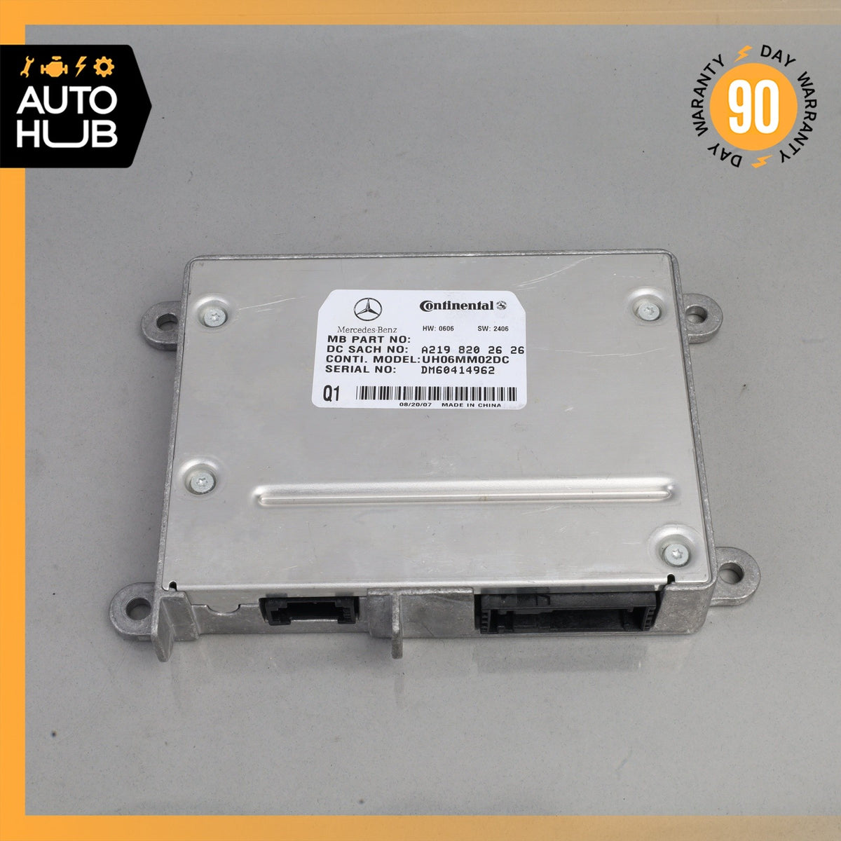 06-12 Mercedes X164 GL450 E350 Communication Control Module 2198202626 OEM - photo 3