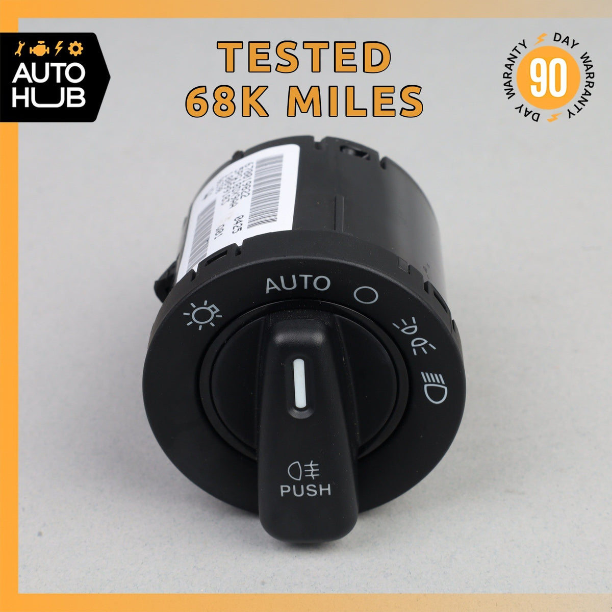 14-22 Maserati Ghibli M157 S Q4 Headlight Control Switch 670019822 OEM - photo 1