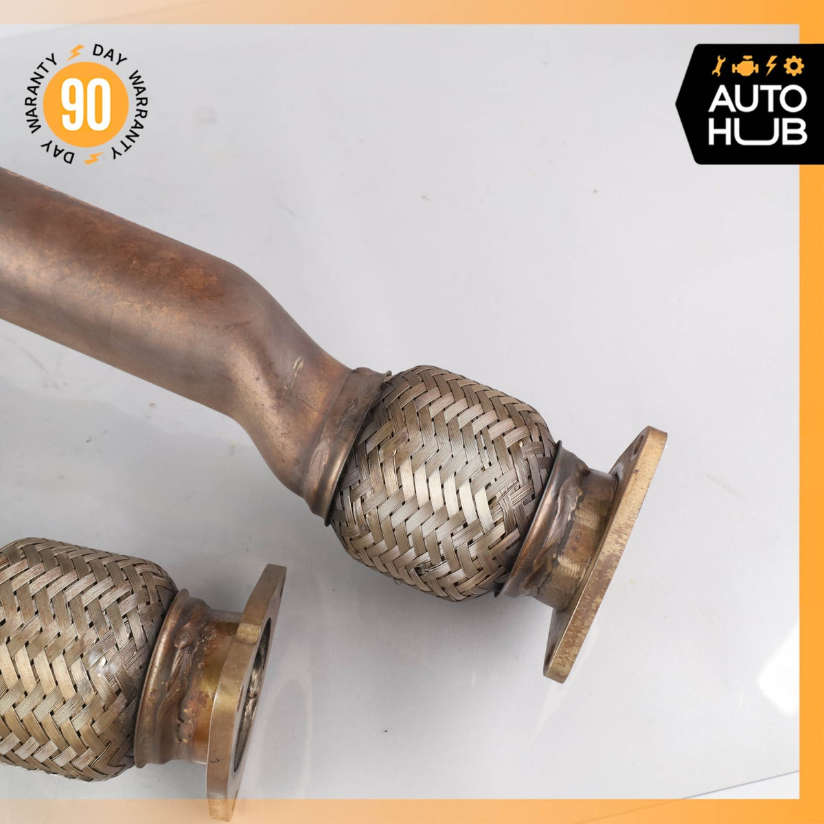 Bentley Continental GT 6.0L Exhaust Downpipe Left & Right Side Set OEM - photo 7