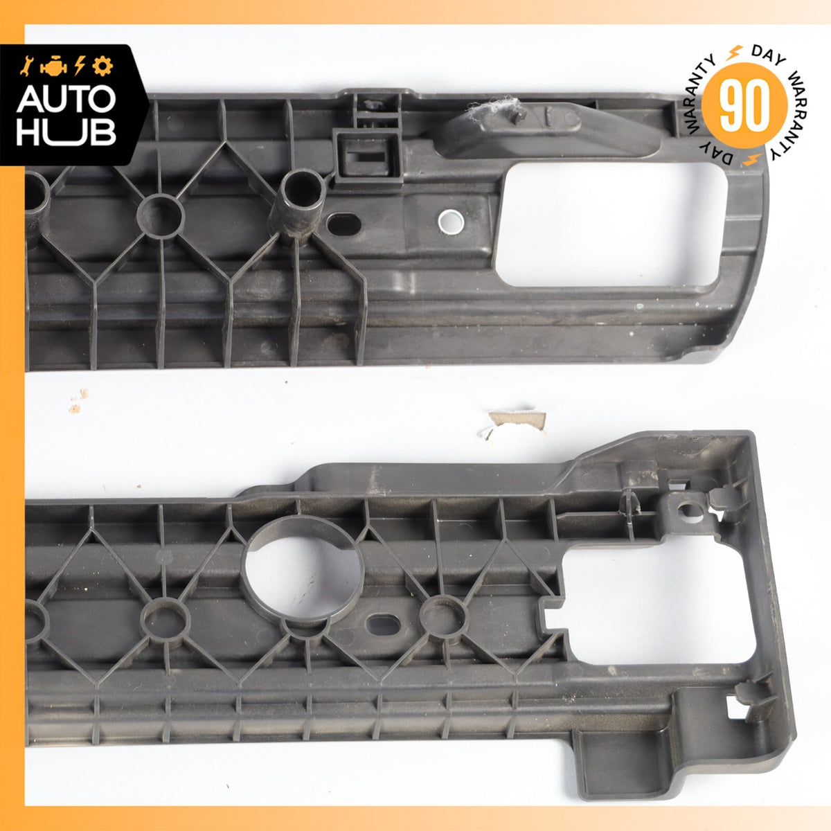 11-18 Porsche Cayenne 958 Turbo S Trunk Floor Rail Support Left & Right OEM - photo 11