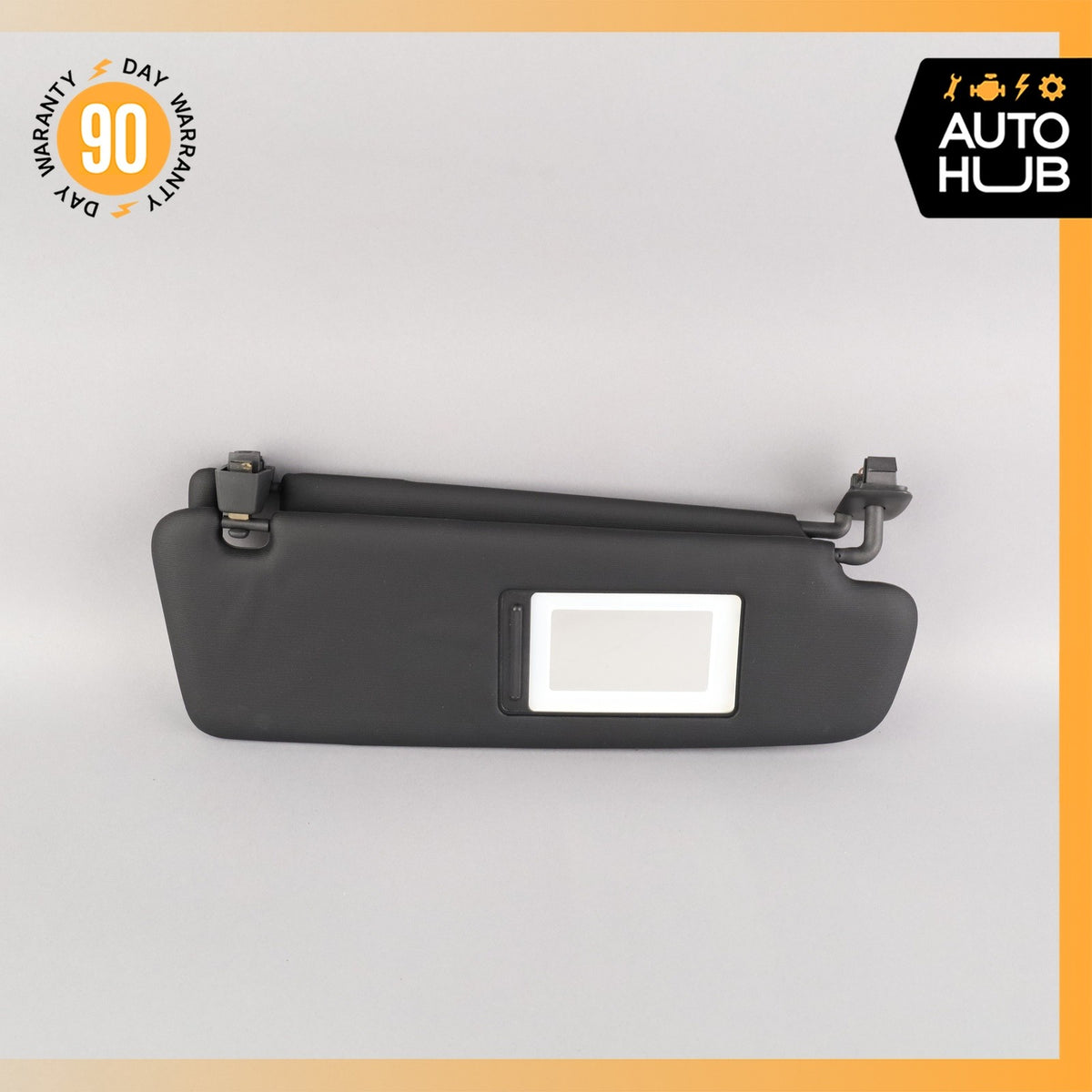 11-14 Porsche Cayenne 958 Hybrid S Sun Visor Sunvisor Front Right Side Black OEM - photo 10