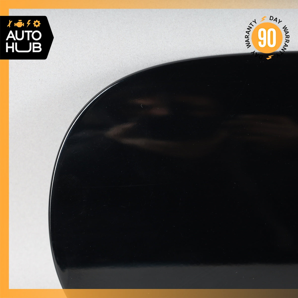 11-18 Porsche Cayenne 958 Fuel Door Lid Gas Tank Cover Black OEM - photo 2