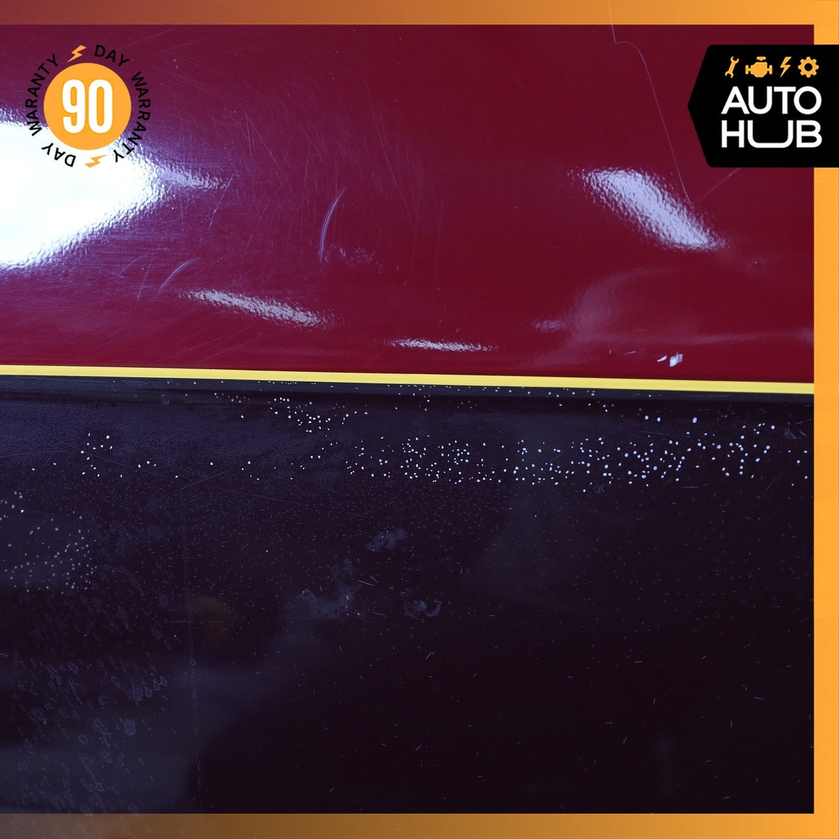 81-89 Rolls Royce Silver Spirit Spur Front Right Side Door Shell Red OEM 22k - photo 13