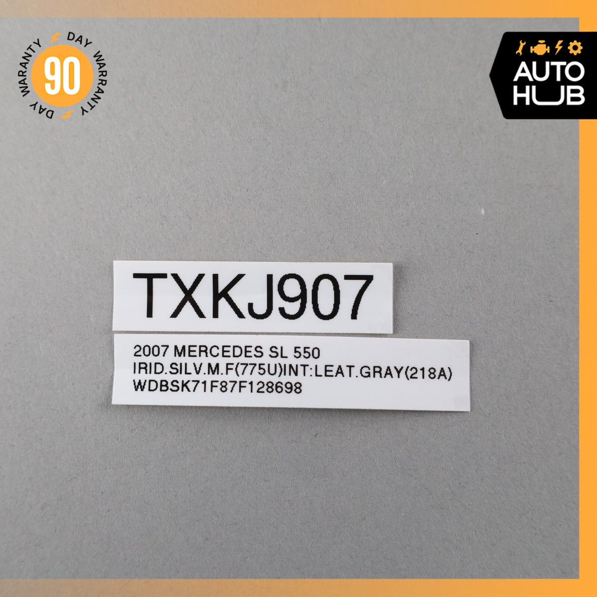 03-12 Mercedes R230 SL550 SL55 AMG SL550 Door Speaker Cover Right Side OEM - photo 16