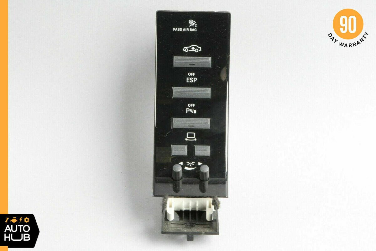 07-14 Mercedes W216 CL550 S550 Dashboard Dash Control Switch Panel 2218202910 - photo 1
