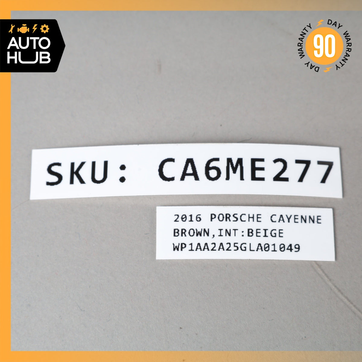 15-18 Porsche Cayenne 958 Front Left Side Door Control Module 4H0959793AC OEM - photo 8