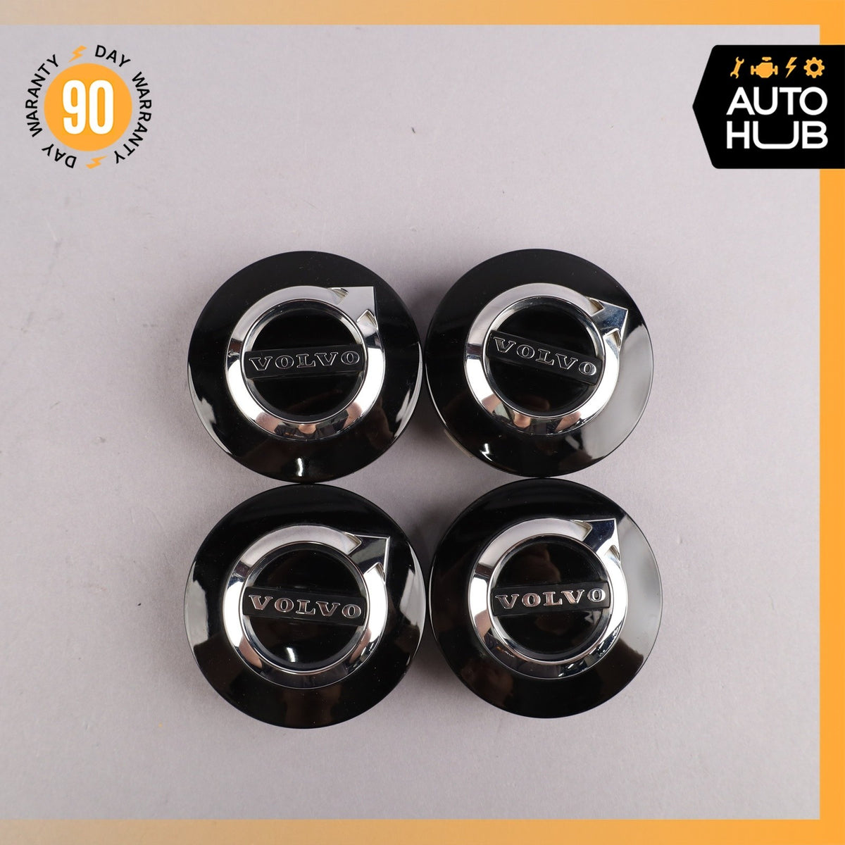 Volvo S60 Center Wheel Cap Set 32243631 OEM - photo 2