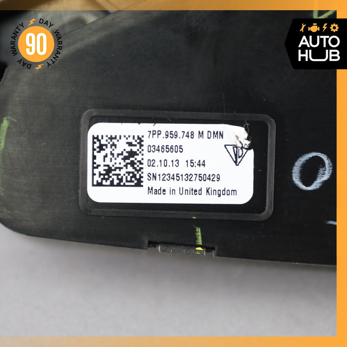 10-16 Porsche Panamera 970 Front Right Side Seat Control Switch 7PP959748M OEM - photo 10