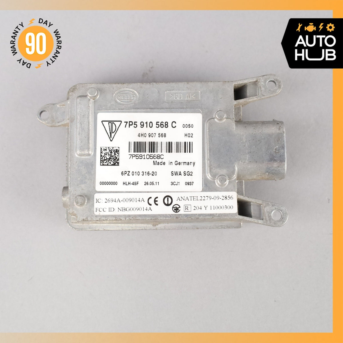 11-14 Porsche Cayenne 958 Rear Bumper Blind Spot Distance Sensor Module OEM - photo 8