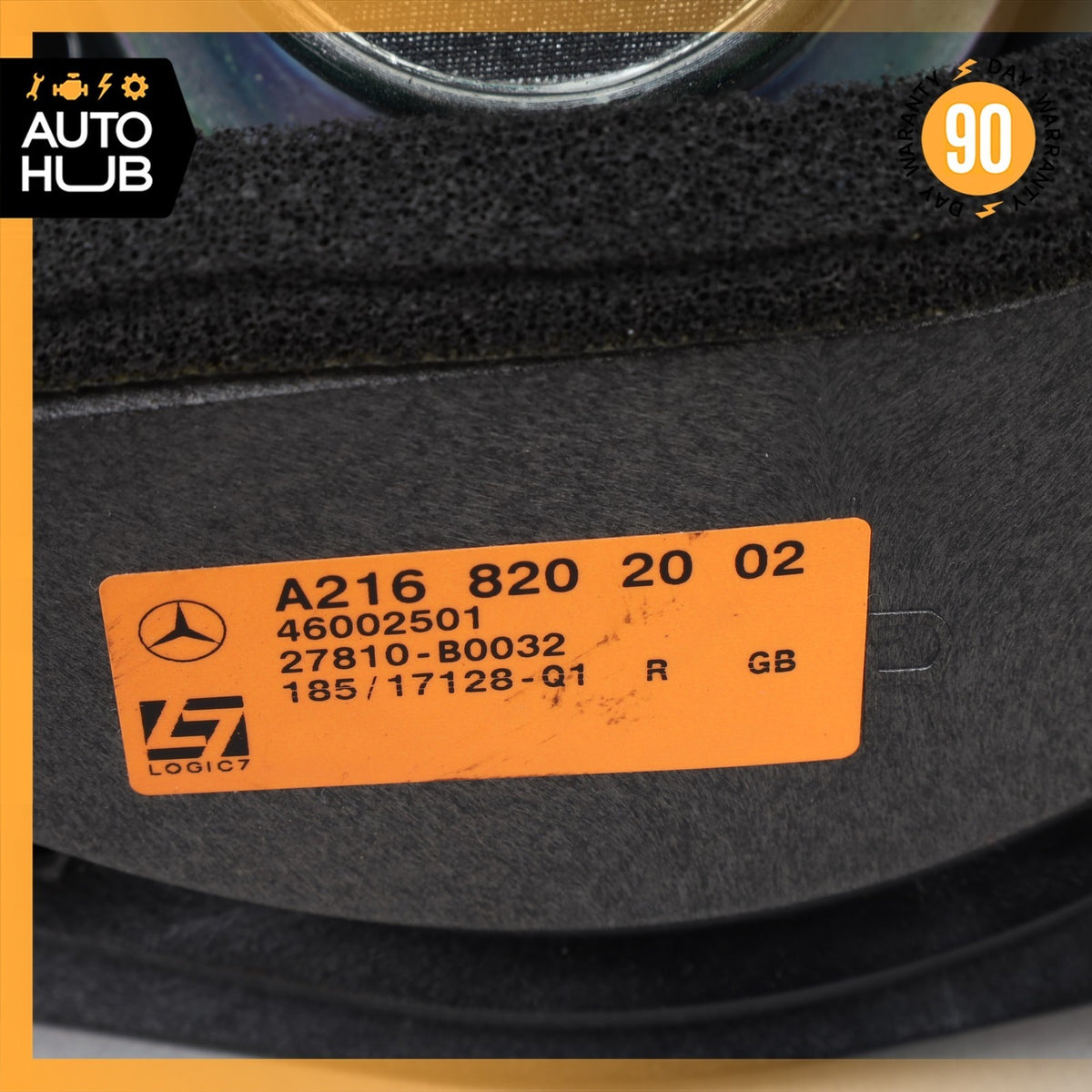10-14 Mercedes W216 CL550 CL63 AMG Door Speaker Tweeter Right Passenger Side OEM - photo 10