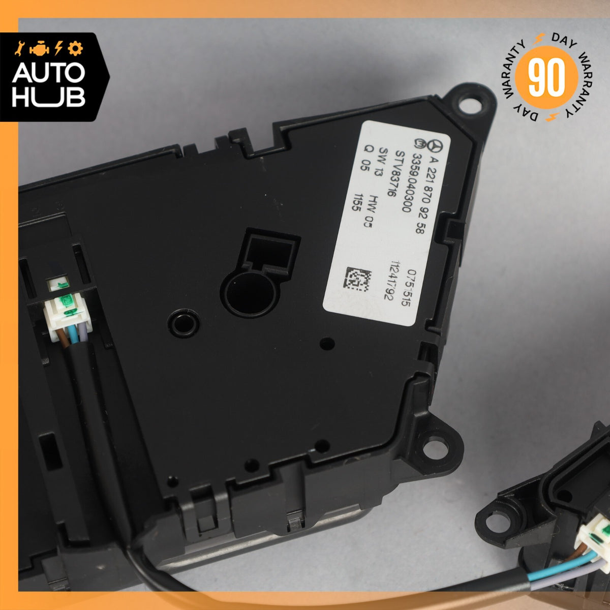07-14 Mercedes W221 S550 S350 Front Left Driver Seat Control Memory Switch OEM - photo 8