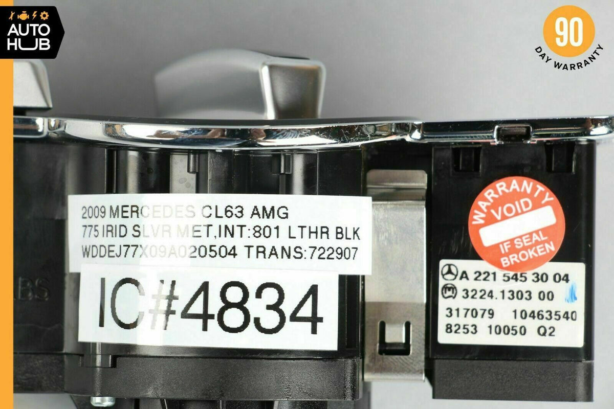 07-14 Mercedes W221 S550 S350 CL550 Headlight Switch Night Vision Control OEM - photo 8