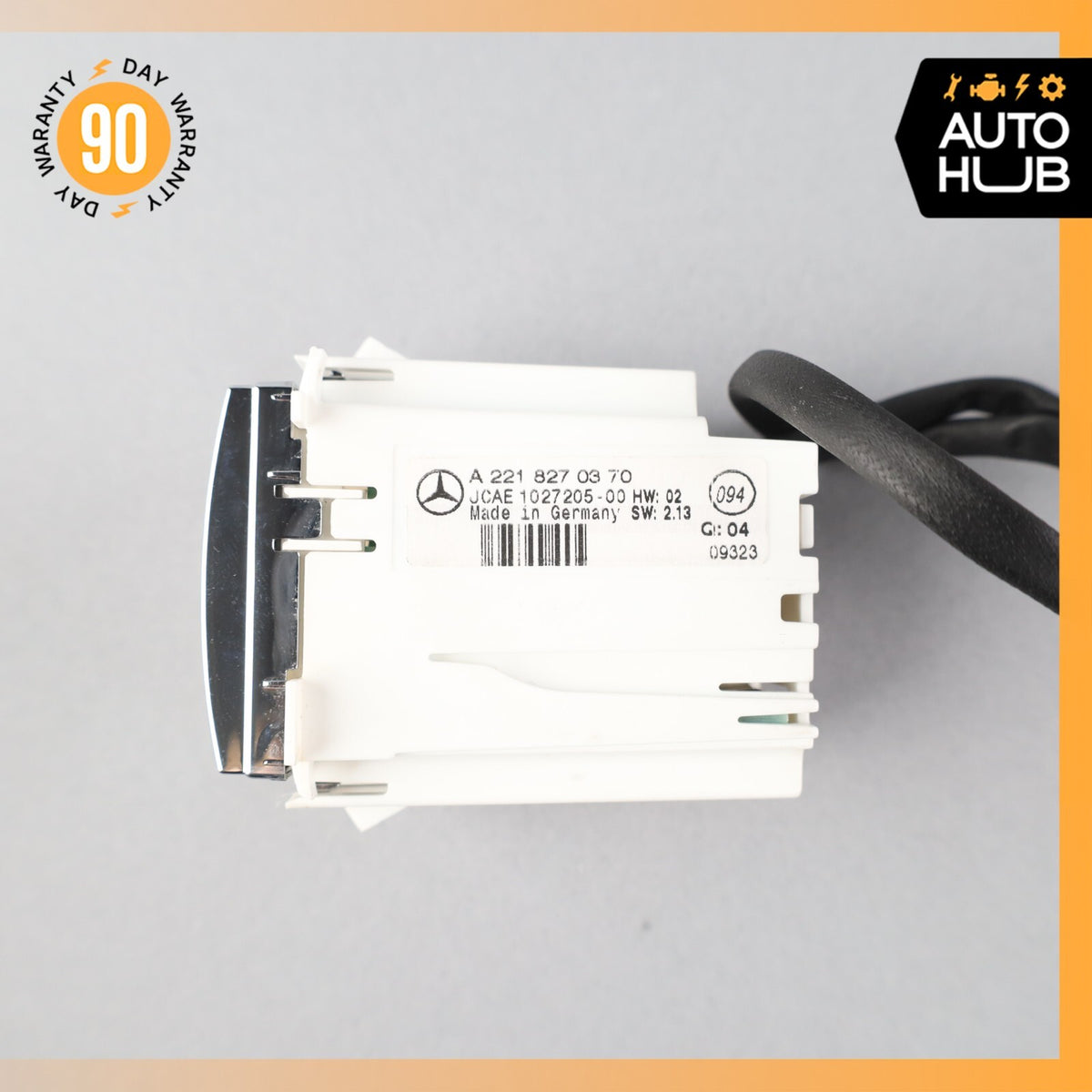 07-14 Mercedes W221 S550 S400 CL550 Center Dash Vent Clock 2218270370 OEM - photo 7