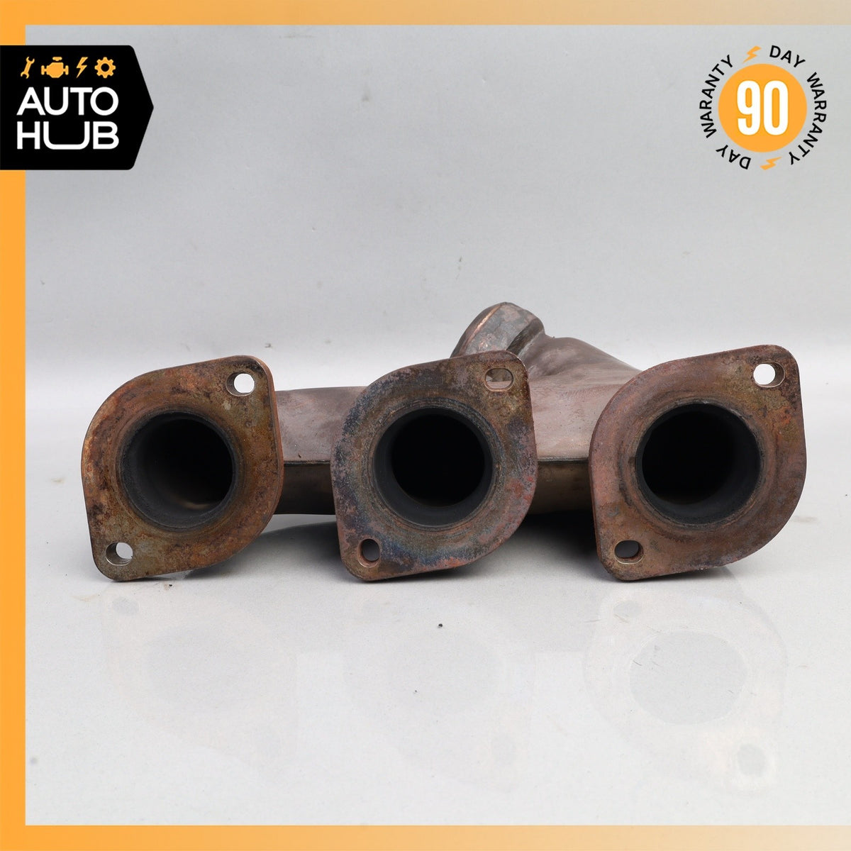 01-02 Mercedes W220 S600 CL600 V12 Exhaust Manifold Rear Set of 2 OEM - photo 10