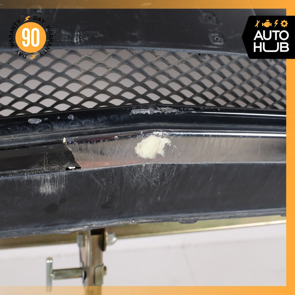 14-17 Mercedes W207 E350 E550 Base Front Bumper Cover Assembly Black OEM - photo 18