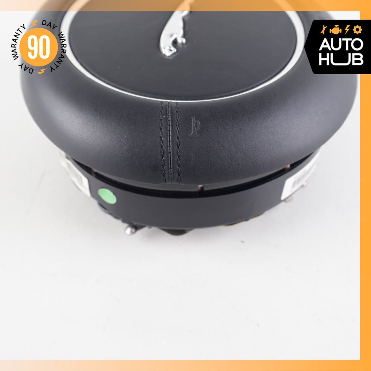10-19 Jaguar X351 XJL 3.0L Steering Wheel Airbag Air Bag Black OEM - photo 4