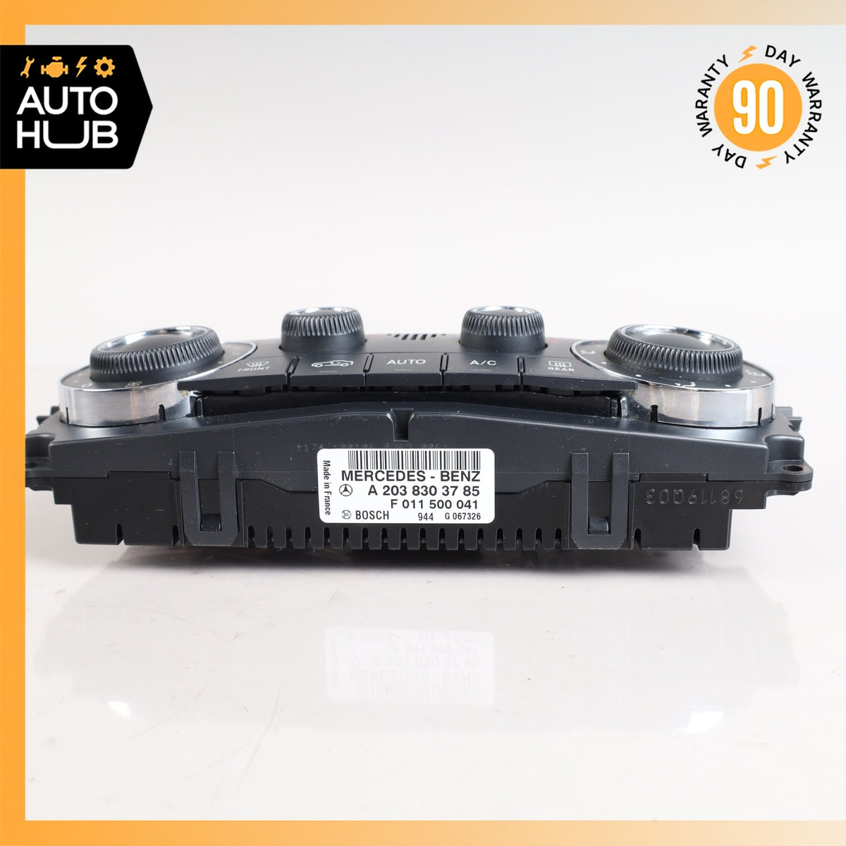 Mercedes W209 CLK350 C230 Front A/C AC Climate Control Switch OEM - photo 11
