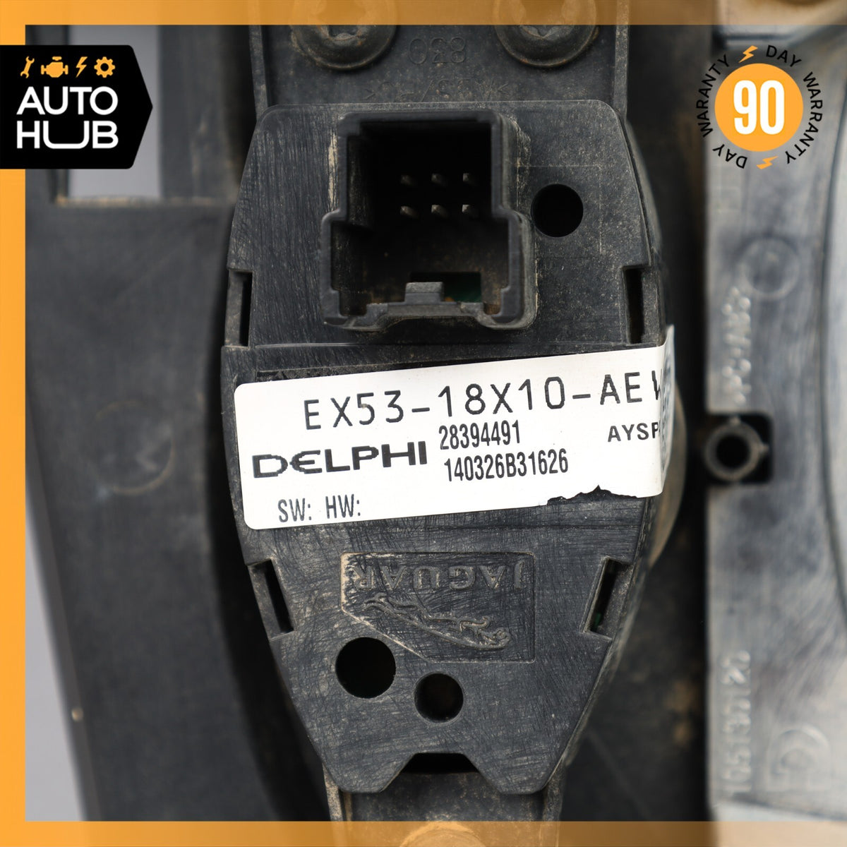 14-24 Jaguar X152 F-Type Center Console Gear Shifter Bezel Piano Black OEM - photo 15