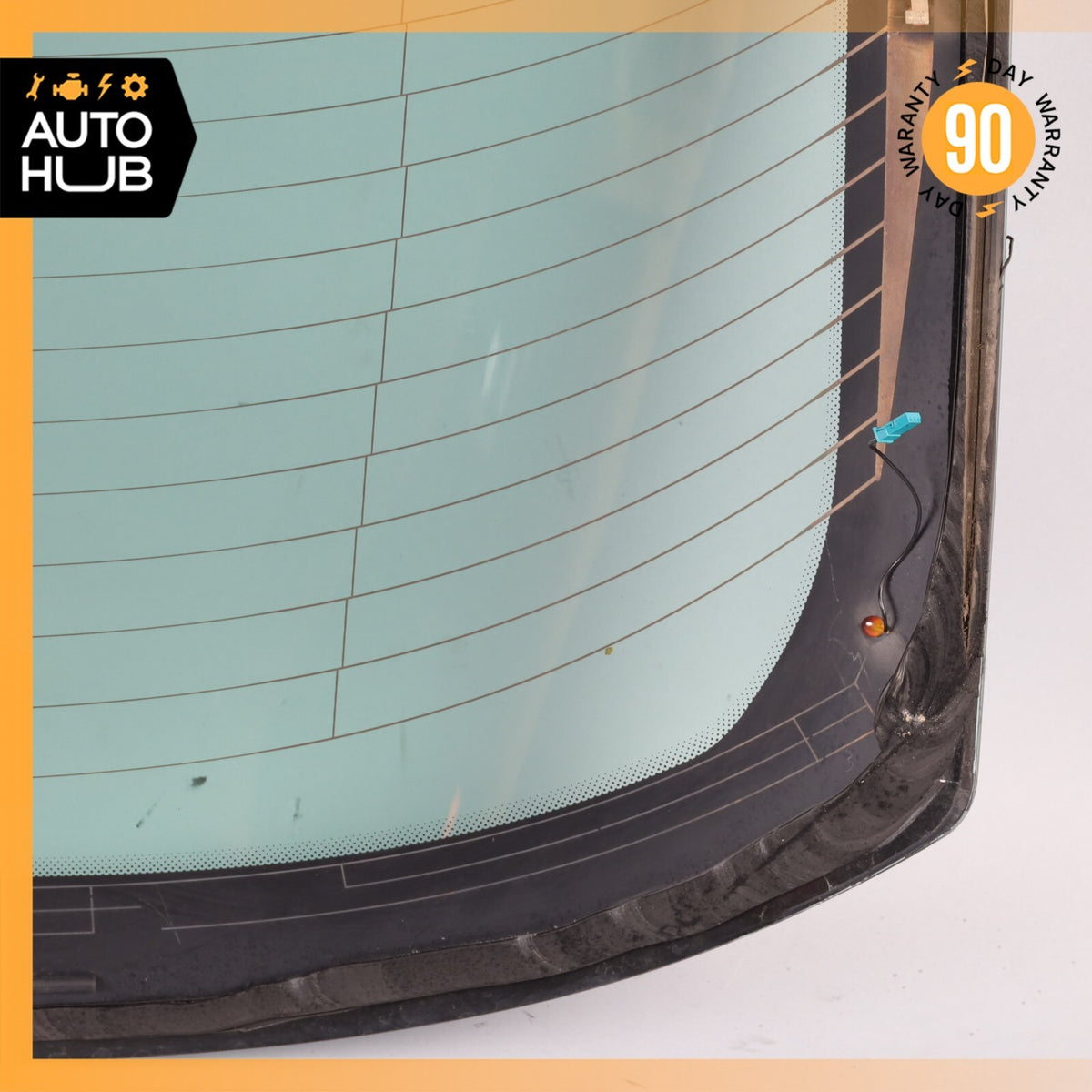 08-18 Maserati GranTurismo M145 Rear Windshield Wind Shield Back Glass OEM 76k - photo 13