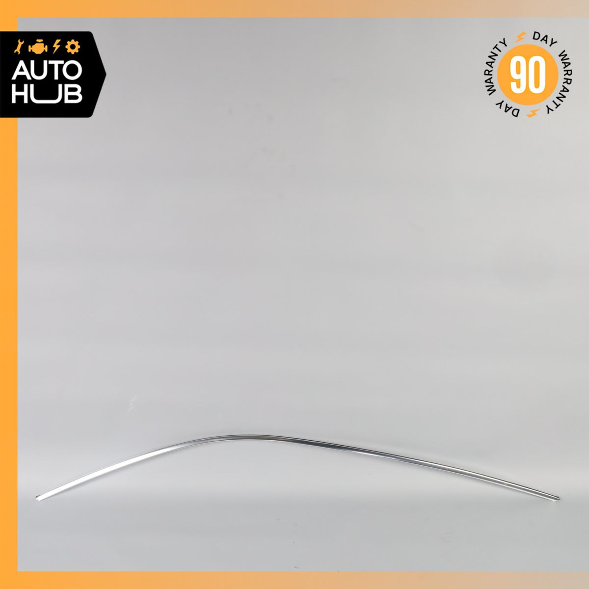 08-19 Maserati GranTurismo M145 Exterior Door Upper Molding Trim Right Side OEM - photo 1