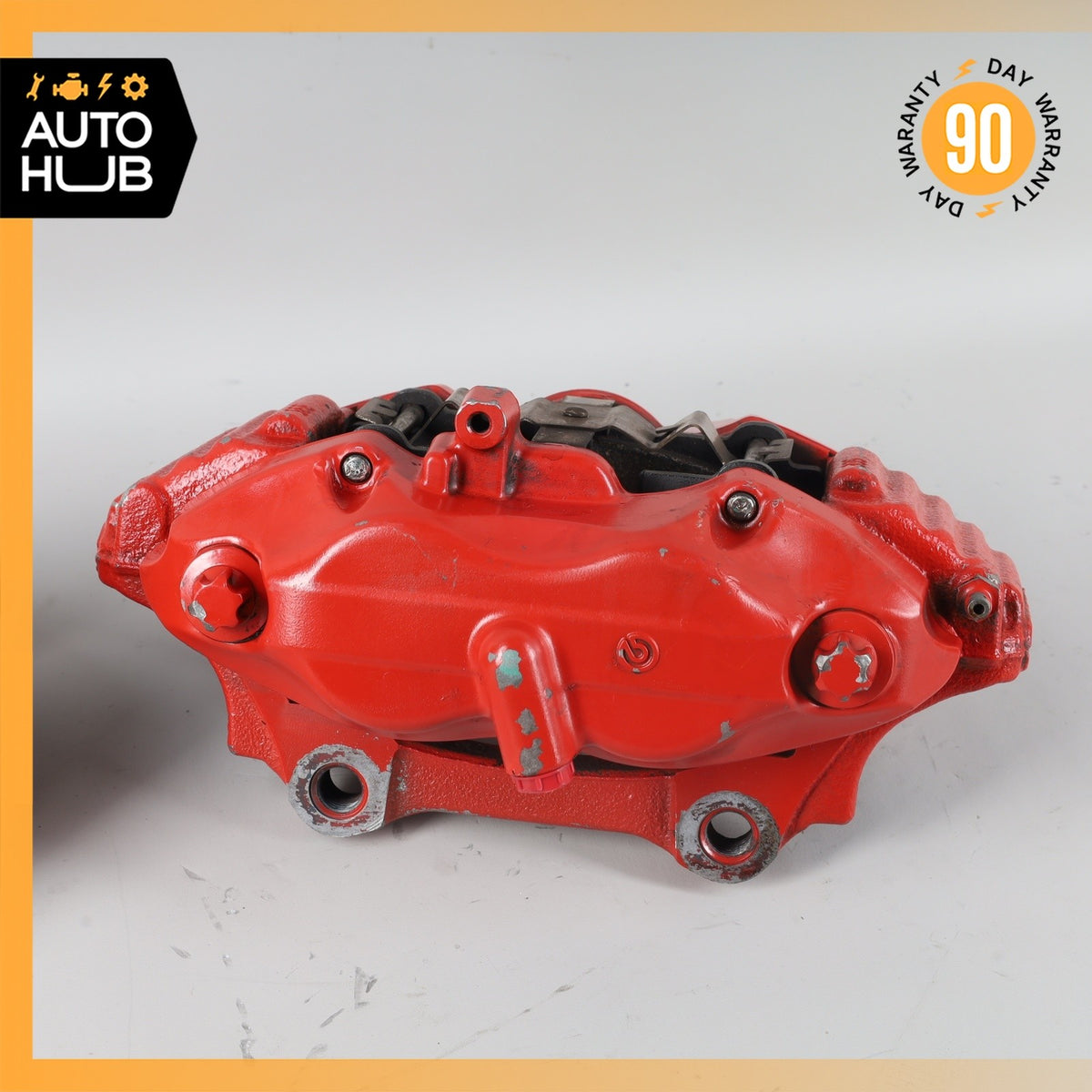 07-13 Mercedes W216 CL550 S550 RWD Front Left And Right Brake Calipers Set OEM - photo 14