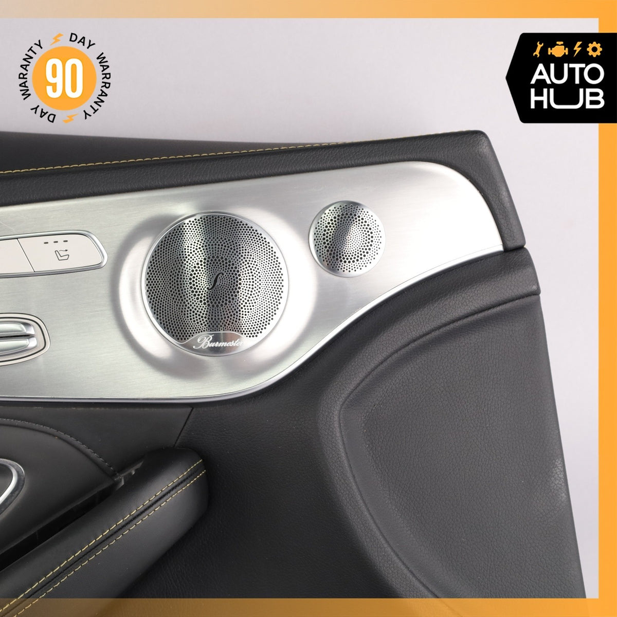 17-23 Mercedes W205 C63 AMG C300 Front Left Side Interior Door Panel OEM 43k - photo 7