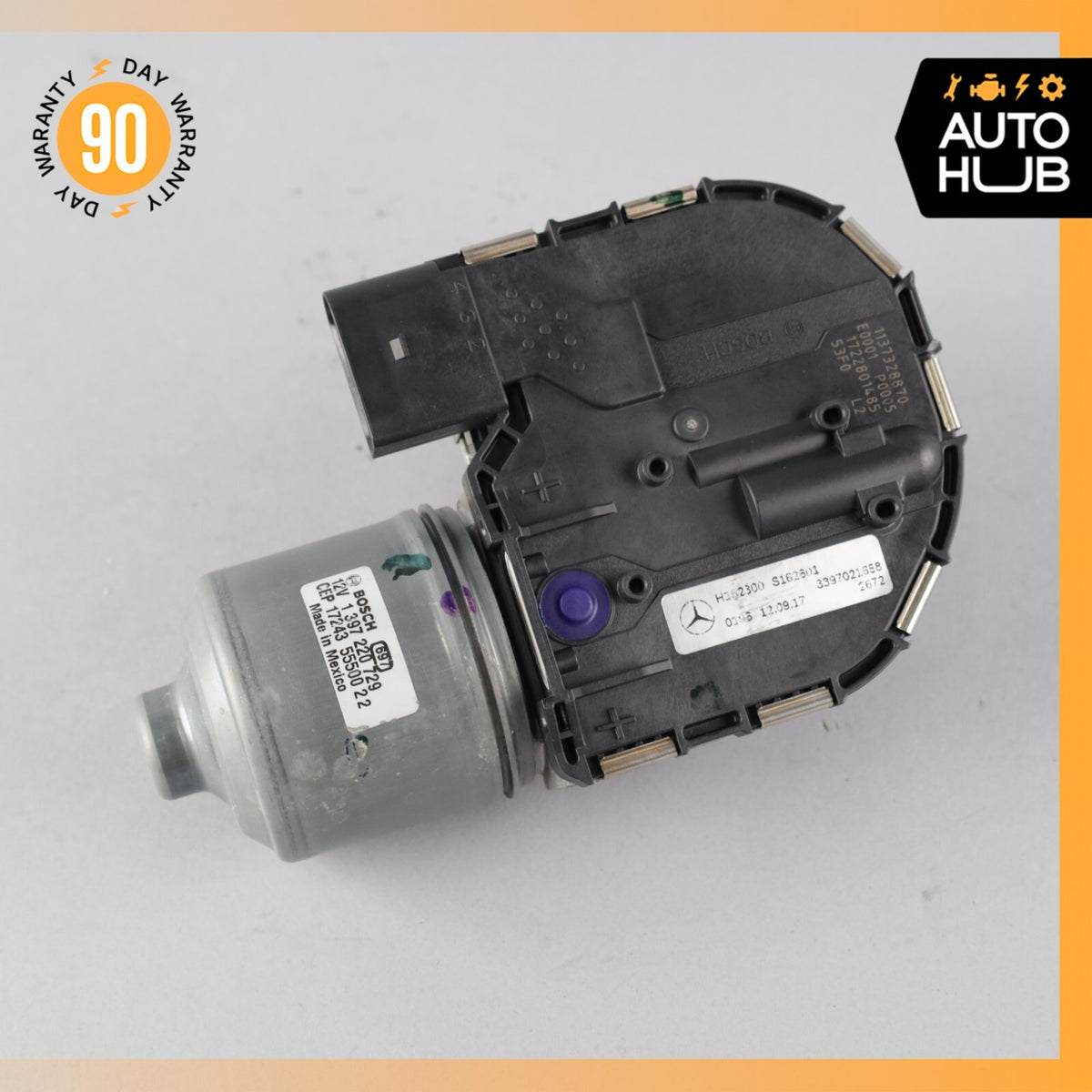 Mercedes W205 C43 AMG Windshield Washer Wiper Motor 2058208102 OEM - photo 6