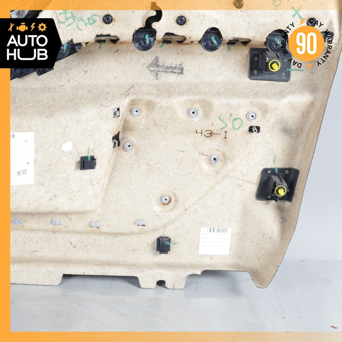 14-17 BMW i3 I01 Front Left Driver Side Interior Door Panel OEM 58k - photo 16