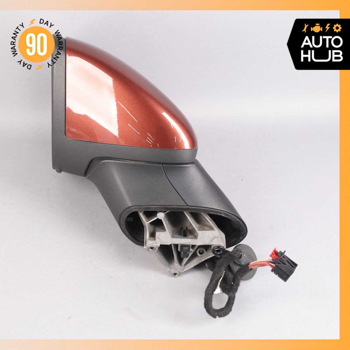 11-14 Porsche Cayenne 958 Left Driver Side Rear View Door Mirror Brown OEM - photo 6