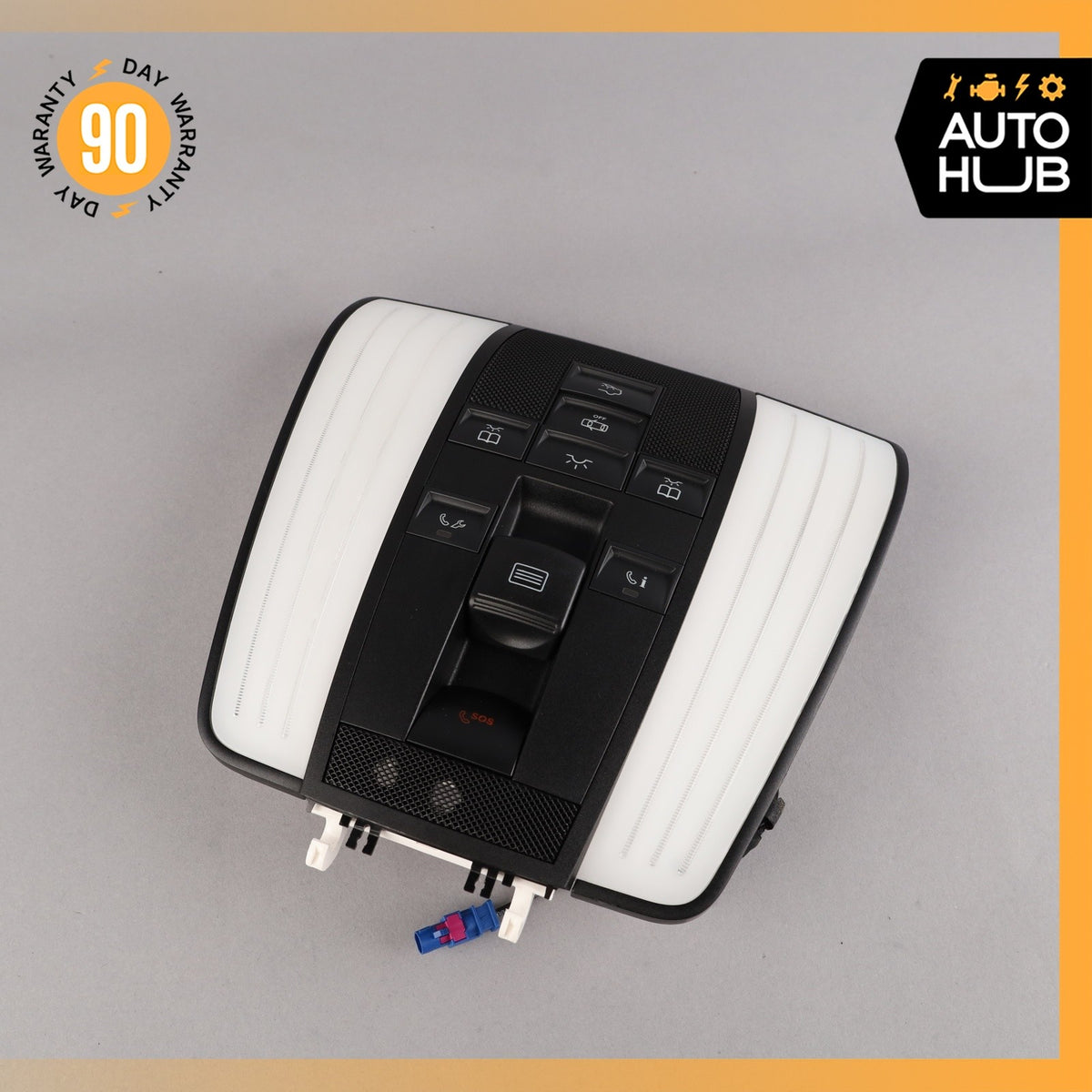 10-18 Mercedes W212 E350 E400 CLS550 Overhead Dome Light Lamp Black OEM - photo 2