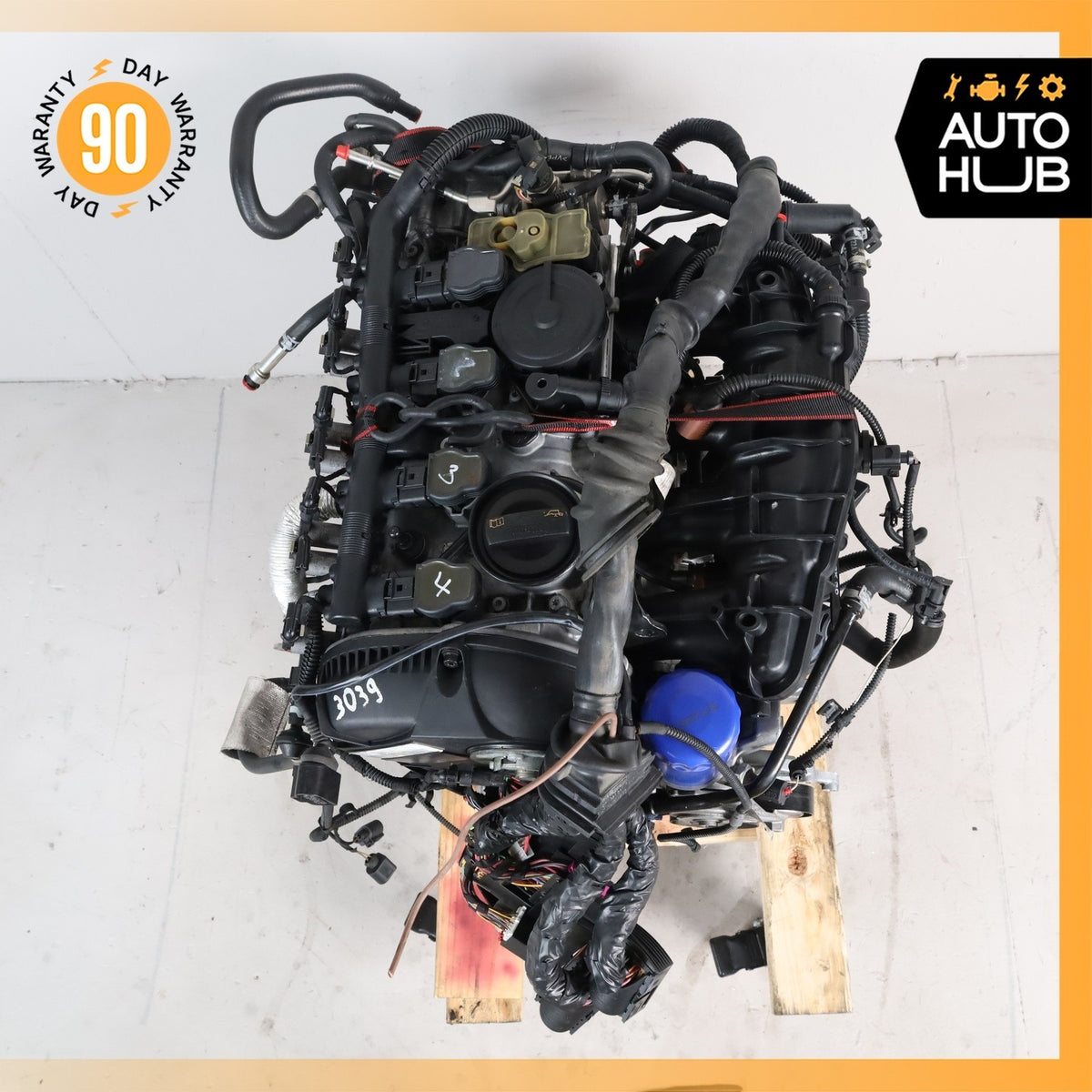09-12 Audi B8 A5 A4 Q5 TT 2.0L L4 Engine Motor Assembly CAEB OEM 96k - photo 9