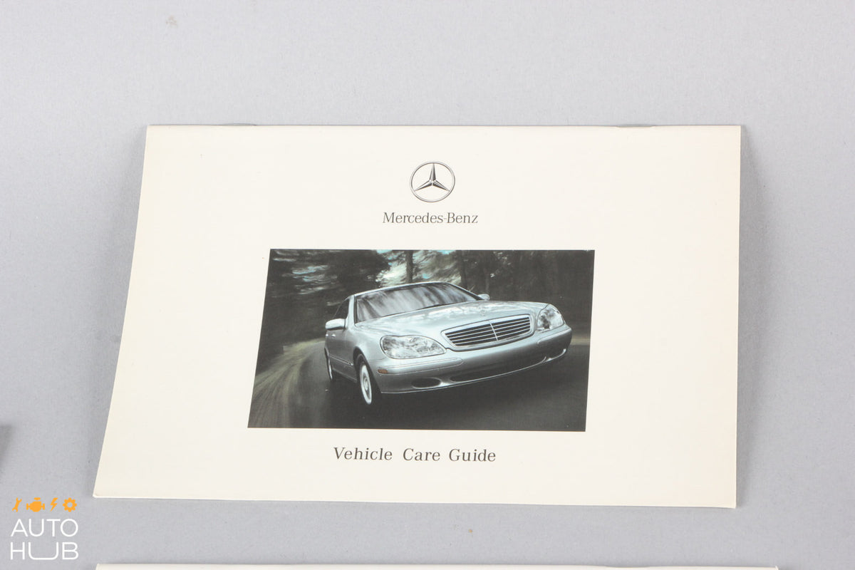 2001 Mercedes-Benz W220 S500 Owner's Operator's Manual Book OEM - photo 8