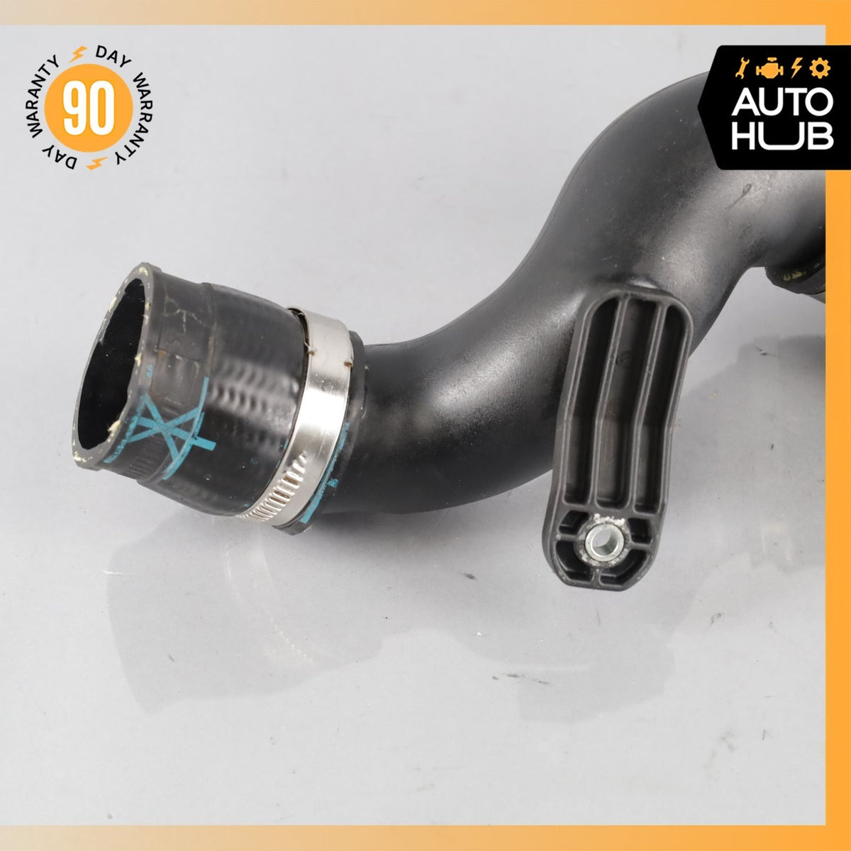 03-12 Bentley Continental GT GTC 6.0L W12 Right Side Intercooler Hose Pipe OEM - photo 5