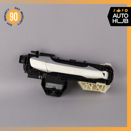 14-19 Mercedes W117 CLA45 AMG Front or Rear Exterior Door Handle White OEM - photo 1