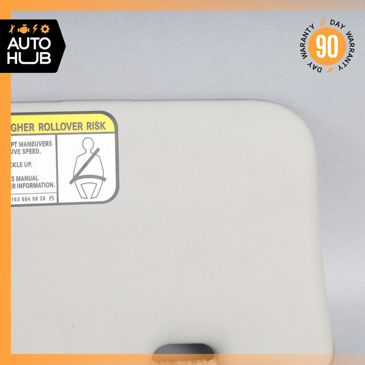 06-12 Mercedes X164 GL450 ML350 Sun Visor Sunvisor Front Left Driver Side OEM - photo 11