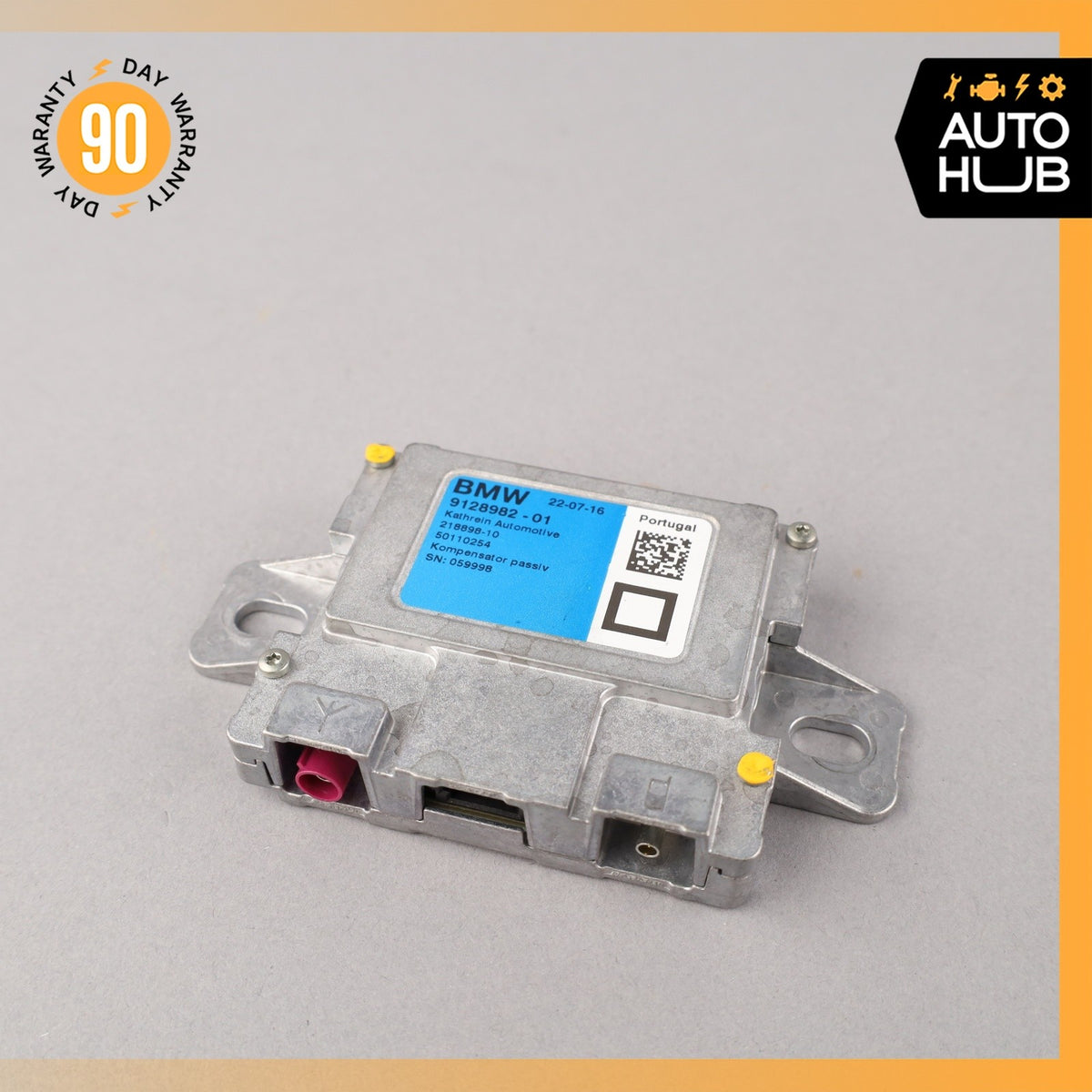 15-18 BMW F26 X4 LTE Antenna Compensator Control Module OEM - photo 2