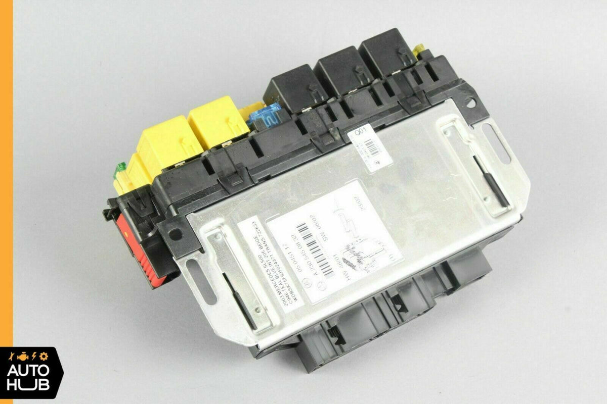 03-12 Mercedes R230 SL500 SL550 SLR Front Left SAM Fuse Box Control Module OEM - photo 3