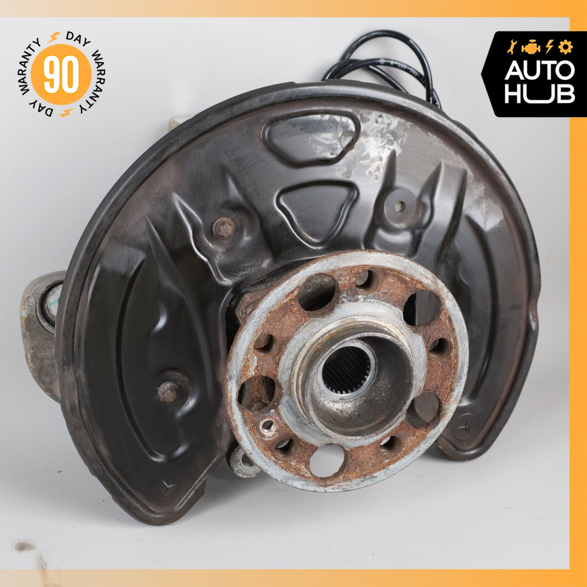 16-23 Mercedes W205 C43 C450 AMG Rear Left Driver Side Spindle Knuckle Hub OEM - photo 2