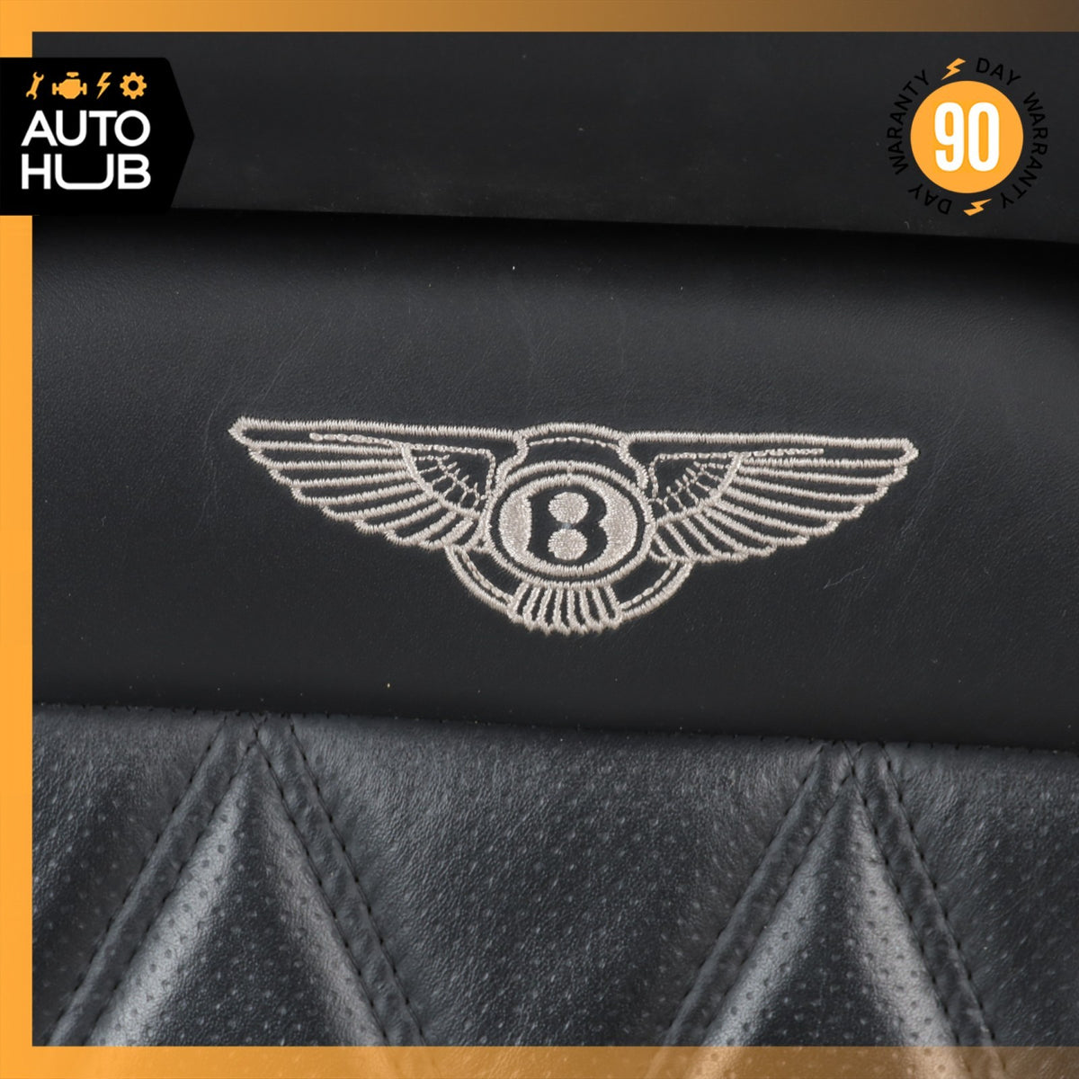 03-10 Bentley Continental GT Front Left Side Top Upper Seat Cushion OEM - photo 9