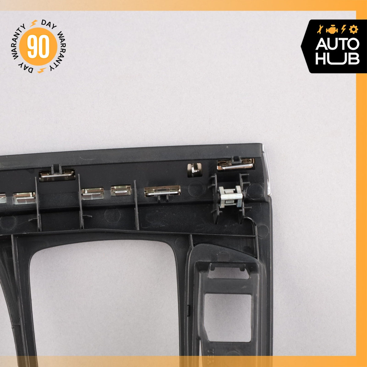 14-17 BMW F15 X5 Center Console Shifter Cover Panel Trim Bezel 51169252115 OEM - photo 10