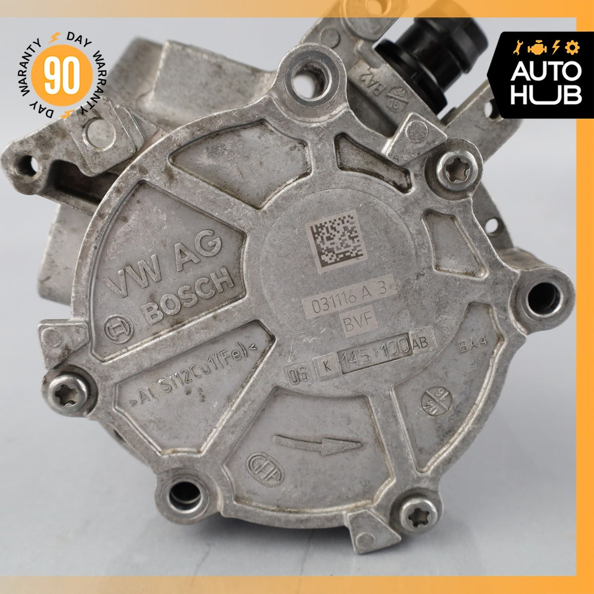 Audi V8 A3 2.0L Engine Motor Vacuum Pump 06K145100AB OEM - photo 9