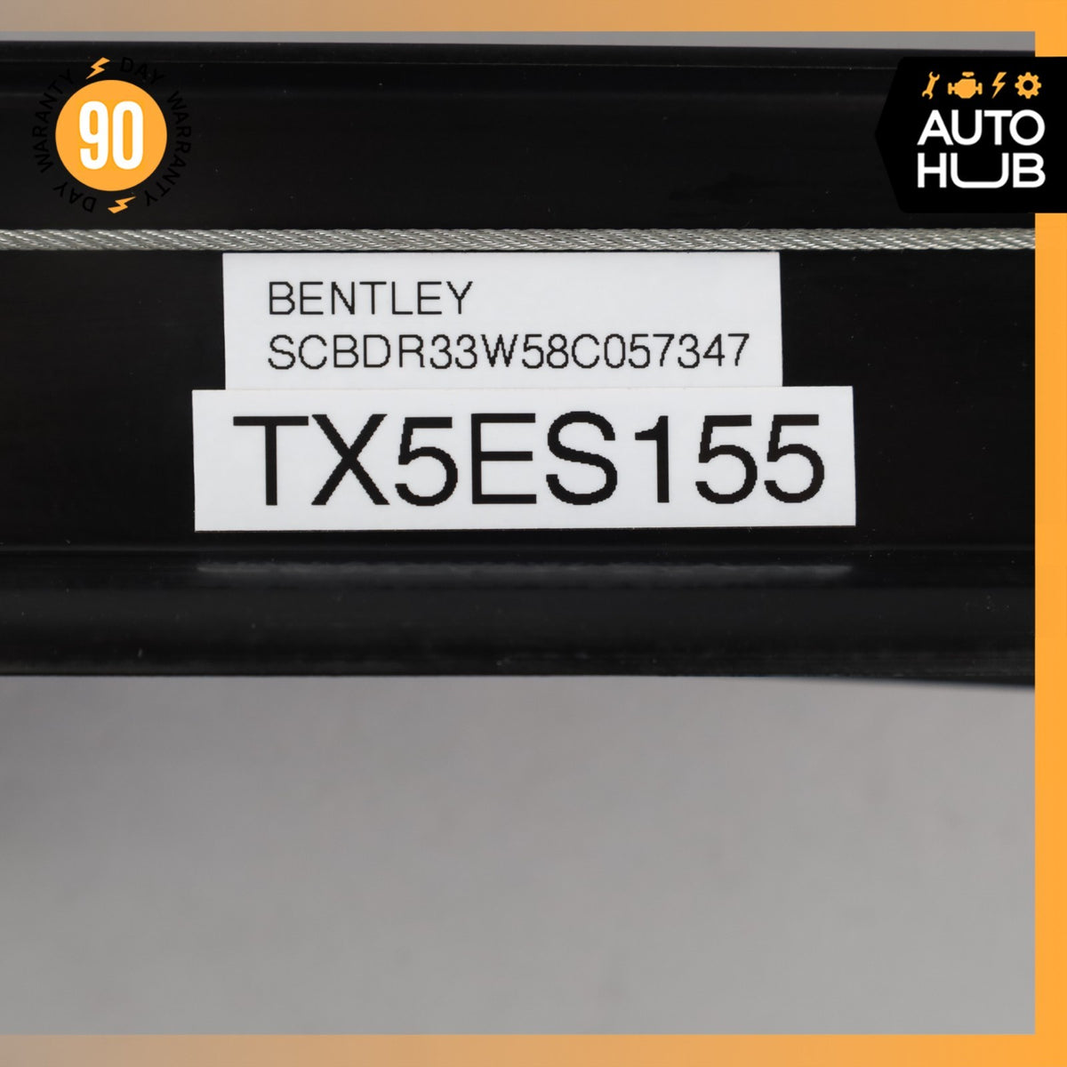 07-18 Bentley Continental GTC Front Right Side Door Window Regulator OEM 19k - photo 17