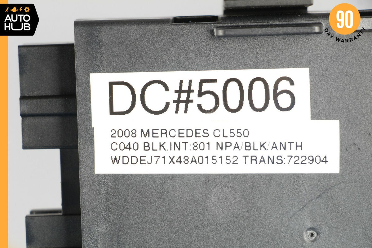 07-09 Mercedes W216 CL550 S550 Trunk Release Remote Open Close Control Module - photo 7