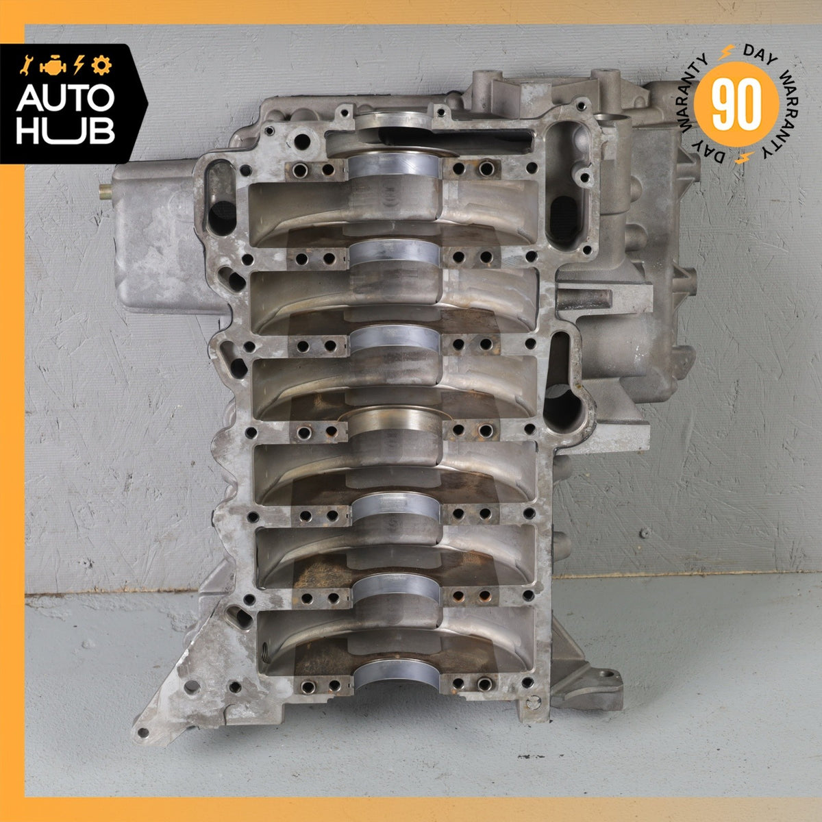 03-13 Bentley Continental GTC Flying Spur 6.0L Lower Engine Motor Block OEM 40k - photo 2