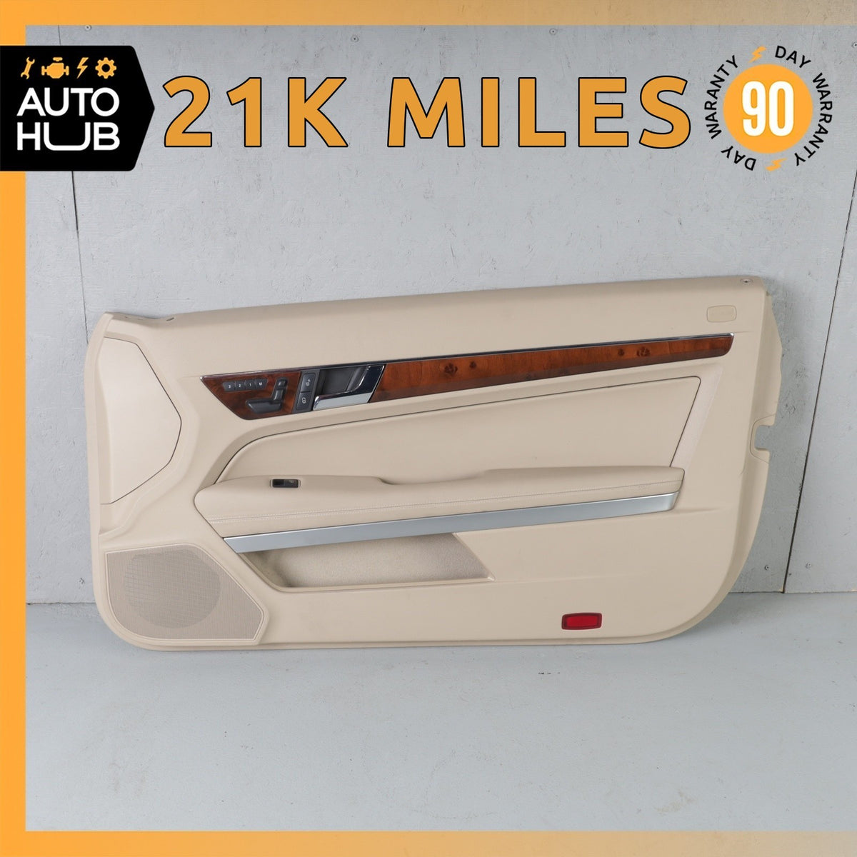 11-13 Mercedes W207 E350 E550 Convertible Right Side Interior Door Panel OEM 21k - photo 1