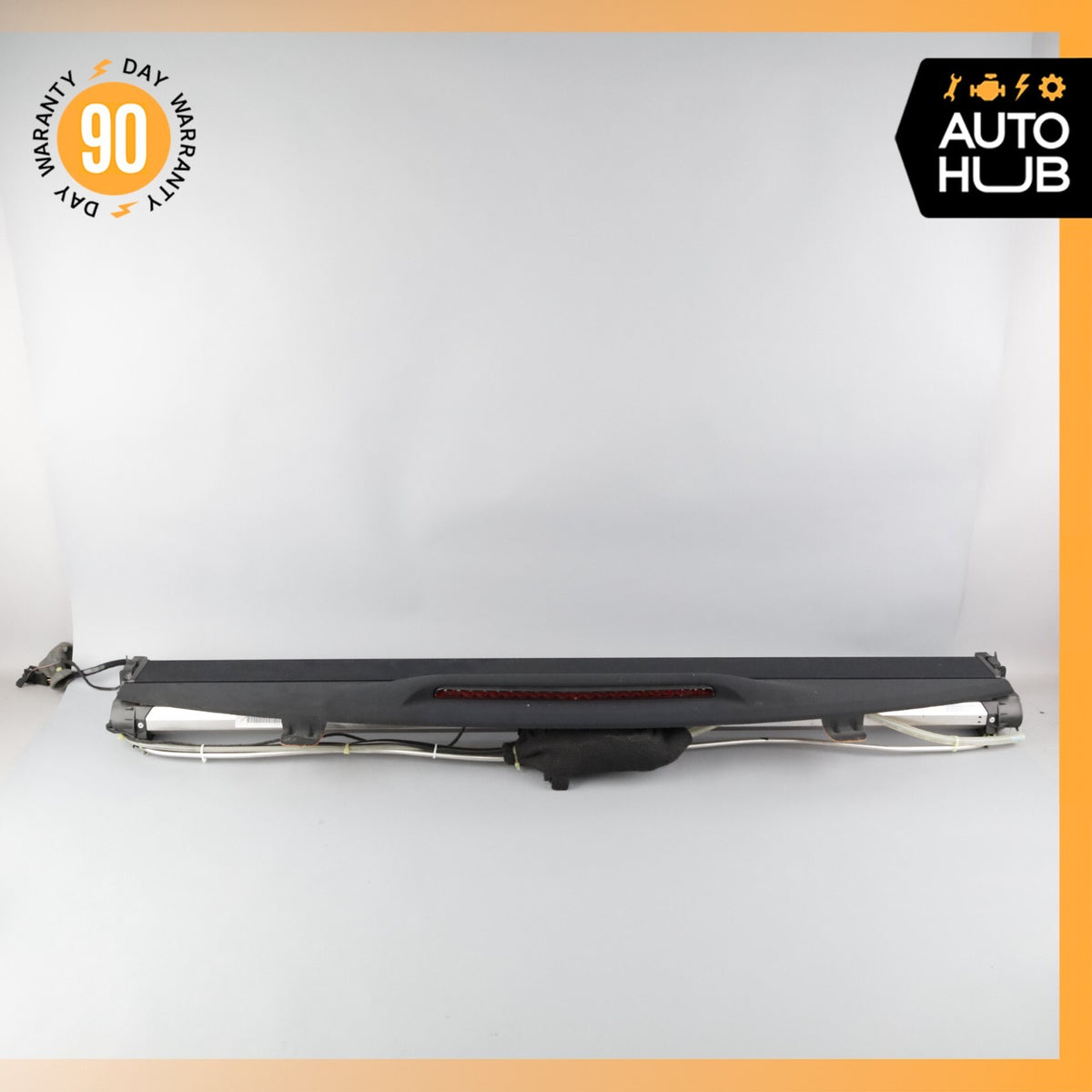 10-13 Mercedes W221 S550 Rear Window Sun Shade Screen Roller Blind w/ Trim OEM - photo 2