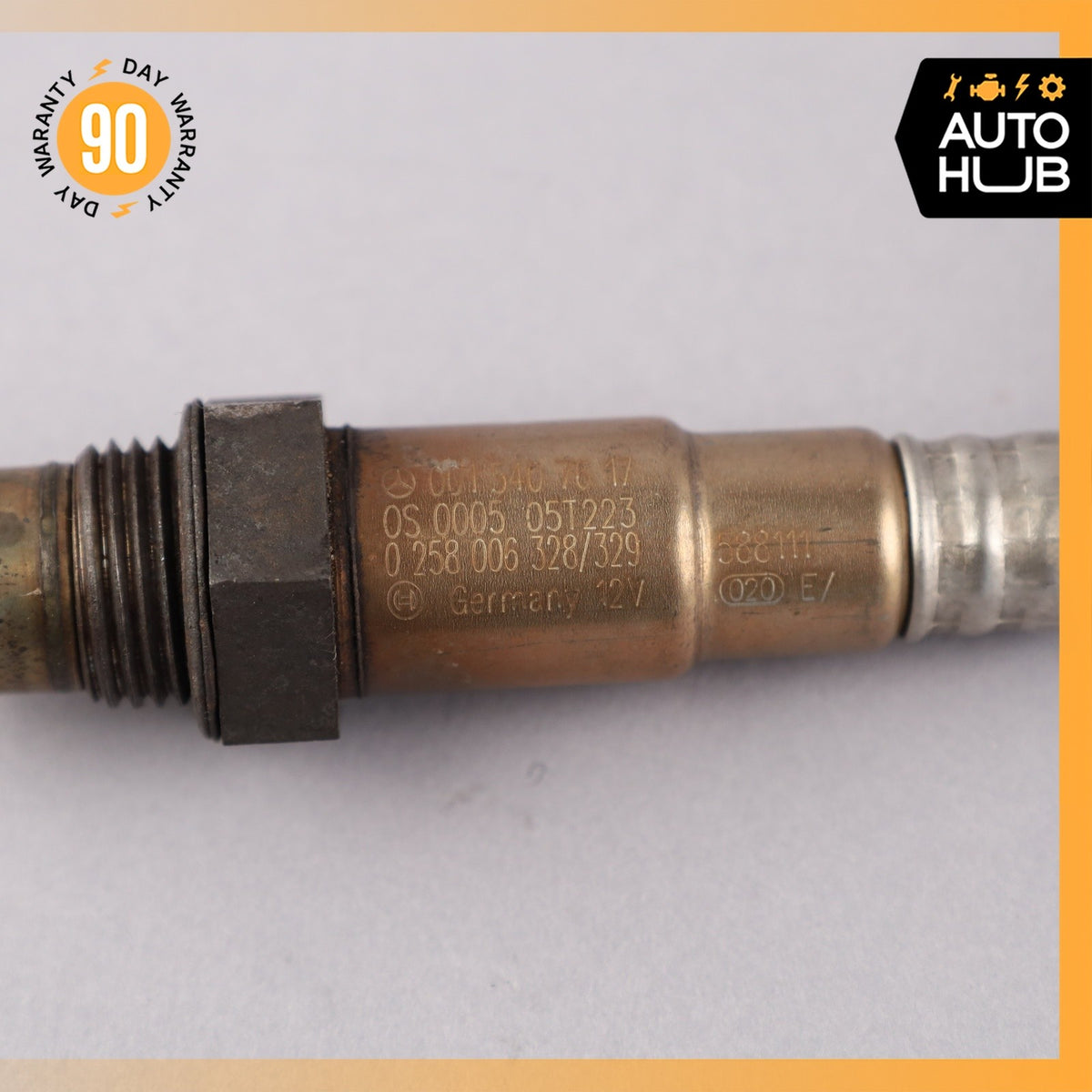 03-08 Mercedes R230 SL500 ML500 E55 Oxygen O2 Sensor Lambda 0015407617 OEM - photo 9
