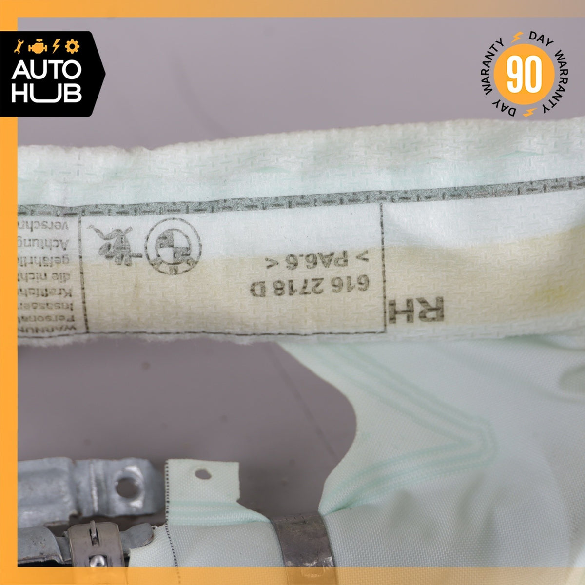 07-13 BMW E70 X5 Roof Curtain Air Bag Right Side OEM - photo 17