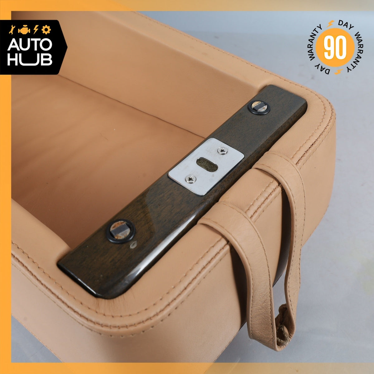 00-09 Bentley Arnage / Rolls Royce Seraph Rear Folding Armrest Arm Rest OEM 50k - photo 12