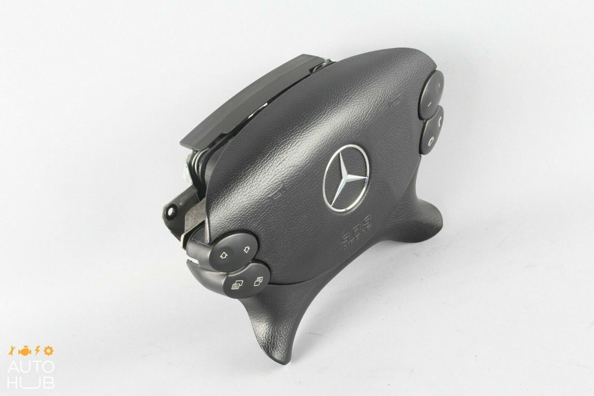 Mercedes W209 CLK500 E350 SL500 Steering Wheel Airbag Air Bag Black OEM - photo 8